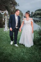 Brautpaarshooting von Svenja und Finn in Dithmarschen