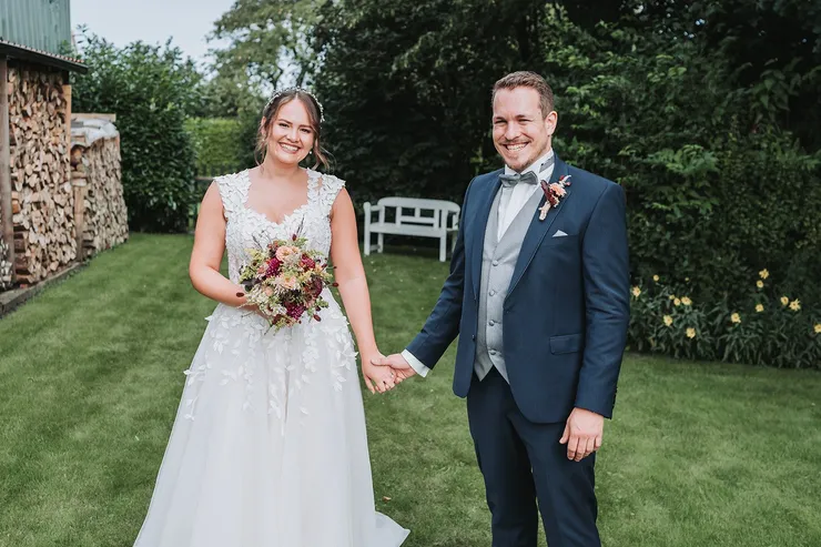 First Look von Svenja und Finn am Hochzeitstag, Filmstreifen 15