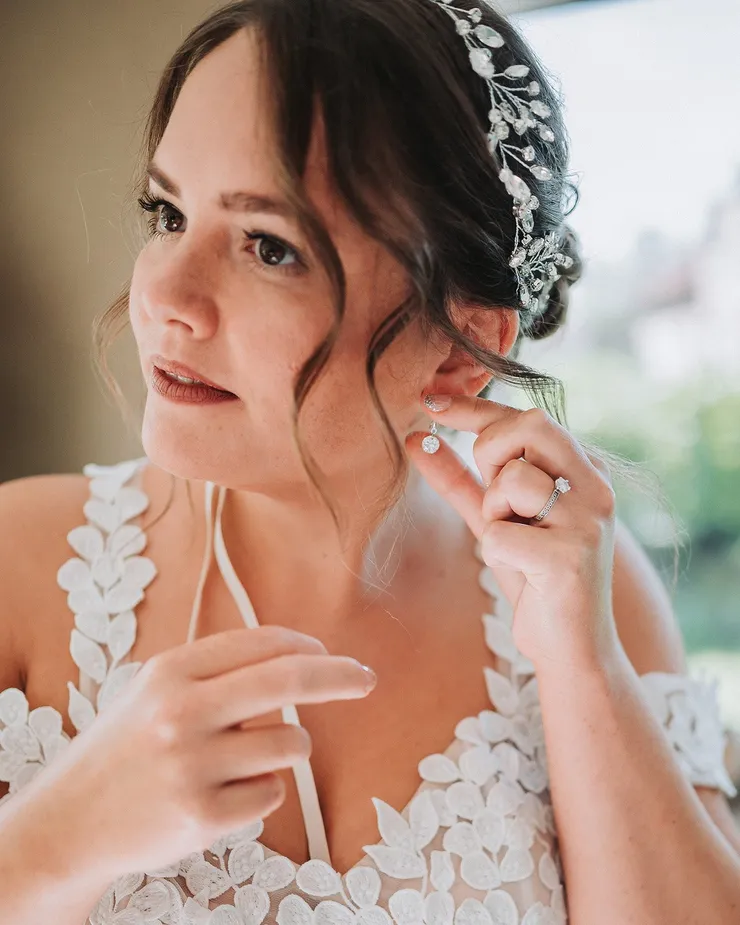 Getting Ready vor der Hochzeit von Svenja und Finn in Dithmarschen, Filmstreifen 10