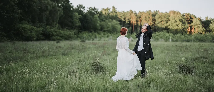 Brautpaarshooting von Timon und Clare am Donnerklee bei St. Michaelisdonn, Bild 3