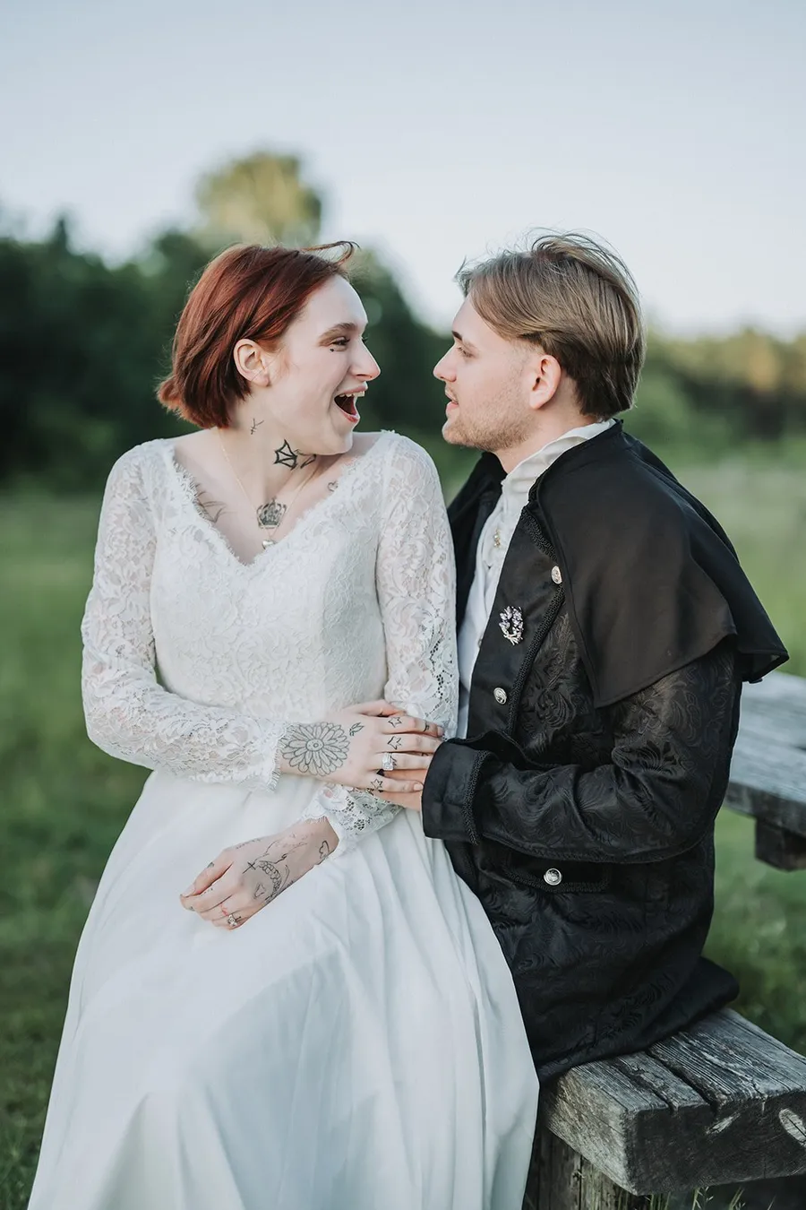 Brautpaarshooting von Timon und Clare am Donnerklee bei St. Michaelisdonn, Bild 7