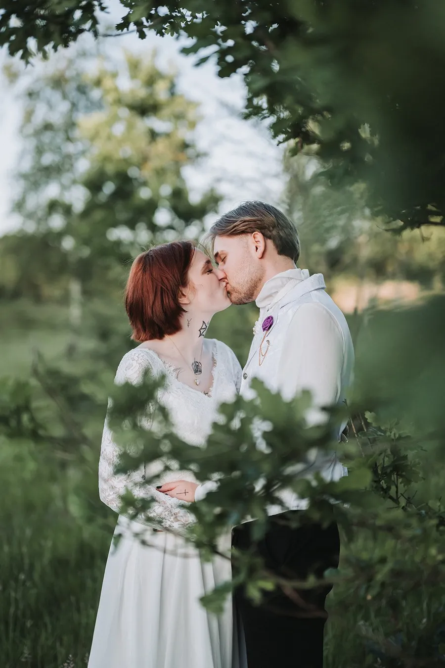 Brautpaarshooting von Timon und Clare am Donnerklee bei St. Michaelisdonn, Bild 10