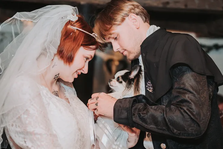 Trauung von Timon und Clare in der Hochzeitsmühle in Eddelak, Filmstreifen 6