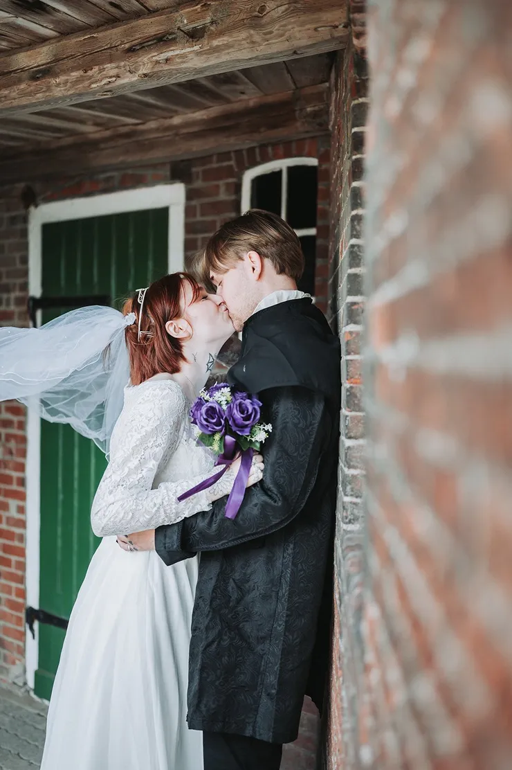 Trauung von Timon und Clare in der Hochzeitsmühle in Eddelak, Filmstreifen 8