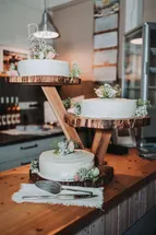 Deko und Essen der Hochzeitsfeier von Deike und Ove in Friedrichskoog