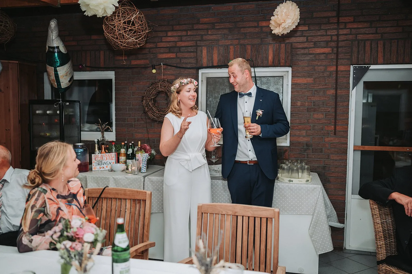 Rede auf der Hochzeitsfeier von Deike und Ove in Friedrichskoog
