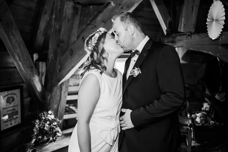 Trauung von Deike und Ove in der Hochzeitsmühle in Friedrichskoog, Filmstreifen 5