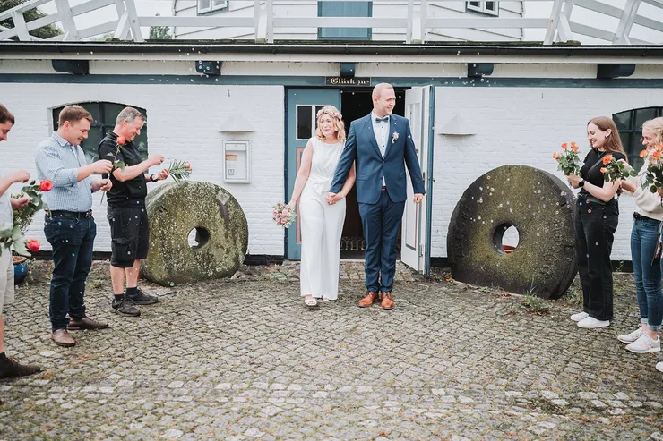 Trauung von Deike und Ove in der Hochzeitsmühle in Friedrichskoog, Filmstreifen 10