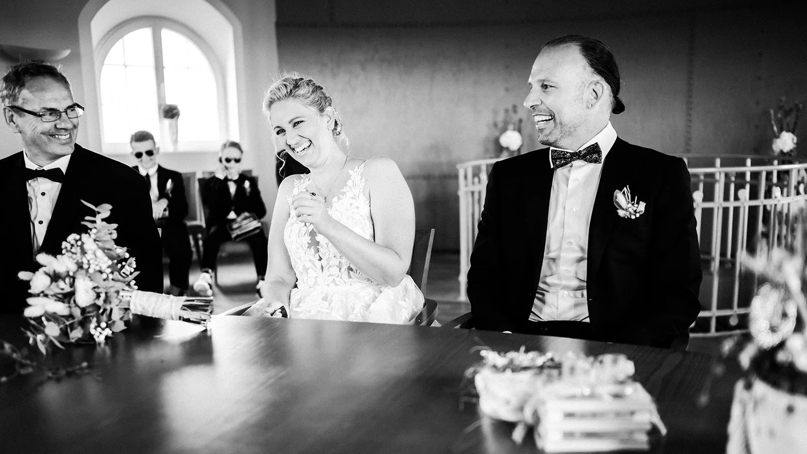 Standesamtliche Trauung von Katrin und Joppe in Heide