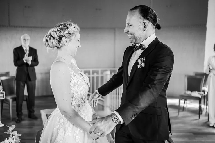 Standesamtliche Trauung von Katrin und Joppe im Wasserturm in Heide, Filmstreifen 7