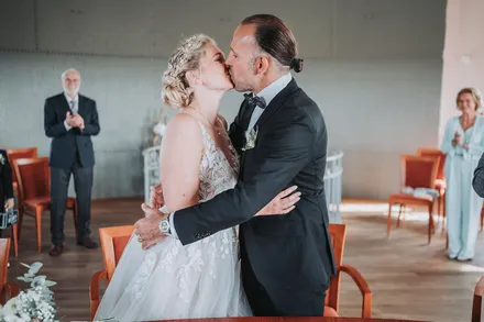 Standesamtliche Trauung von Katrin und Joppe in Heide