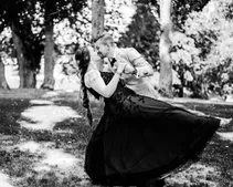 Brautpaarshooting bei einer Hochzeit