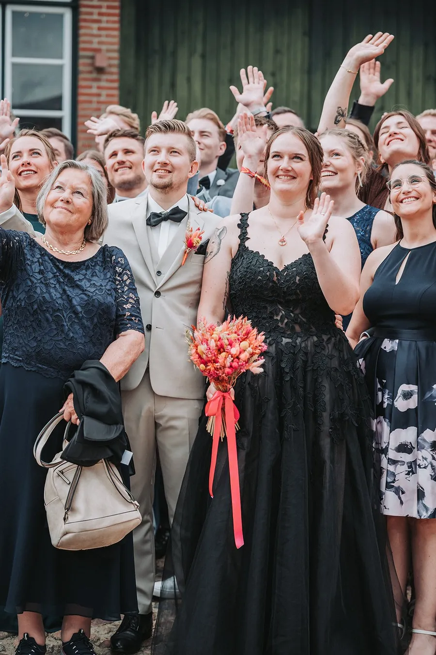 Familie und Freunde bei der Hochzeit von Bere und Francisco, Bild 12