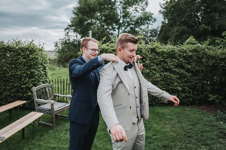 Familie und Freunde bei der Hochzeit von Bere und Francisco, Bild 13