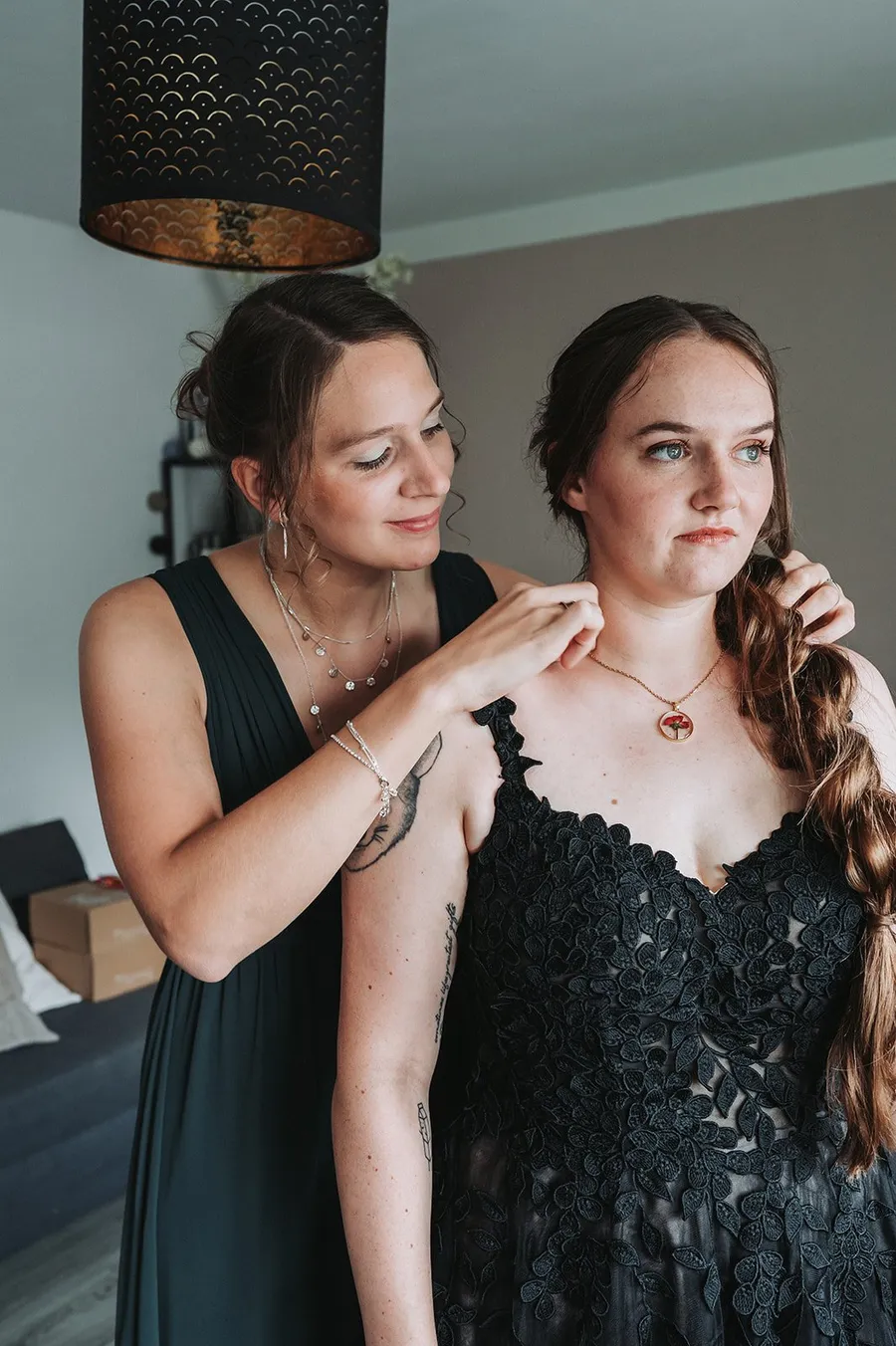 Getting Ready von Bere in Elmshorn vor der Hochzeit, Bild 18