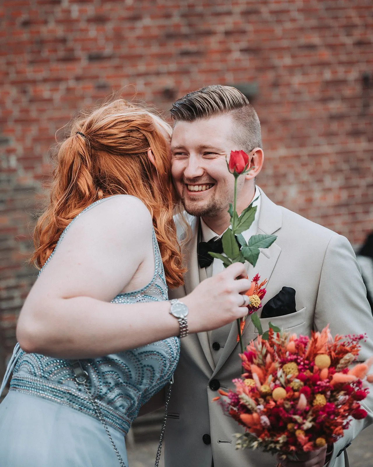 Sektempfang bei einer Hochzeit