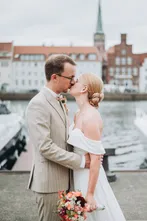 Brautpaarshooting bei einer Hochzeit in Lübeck