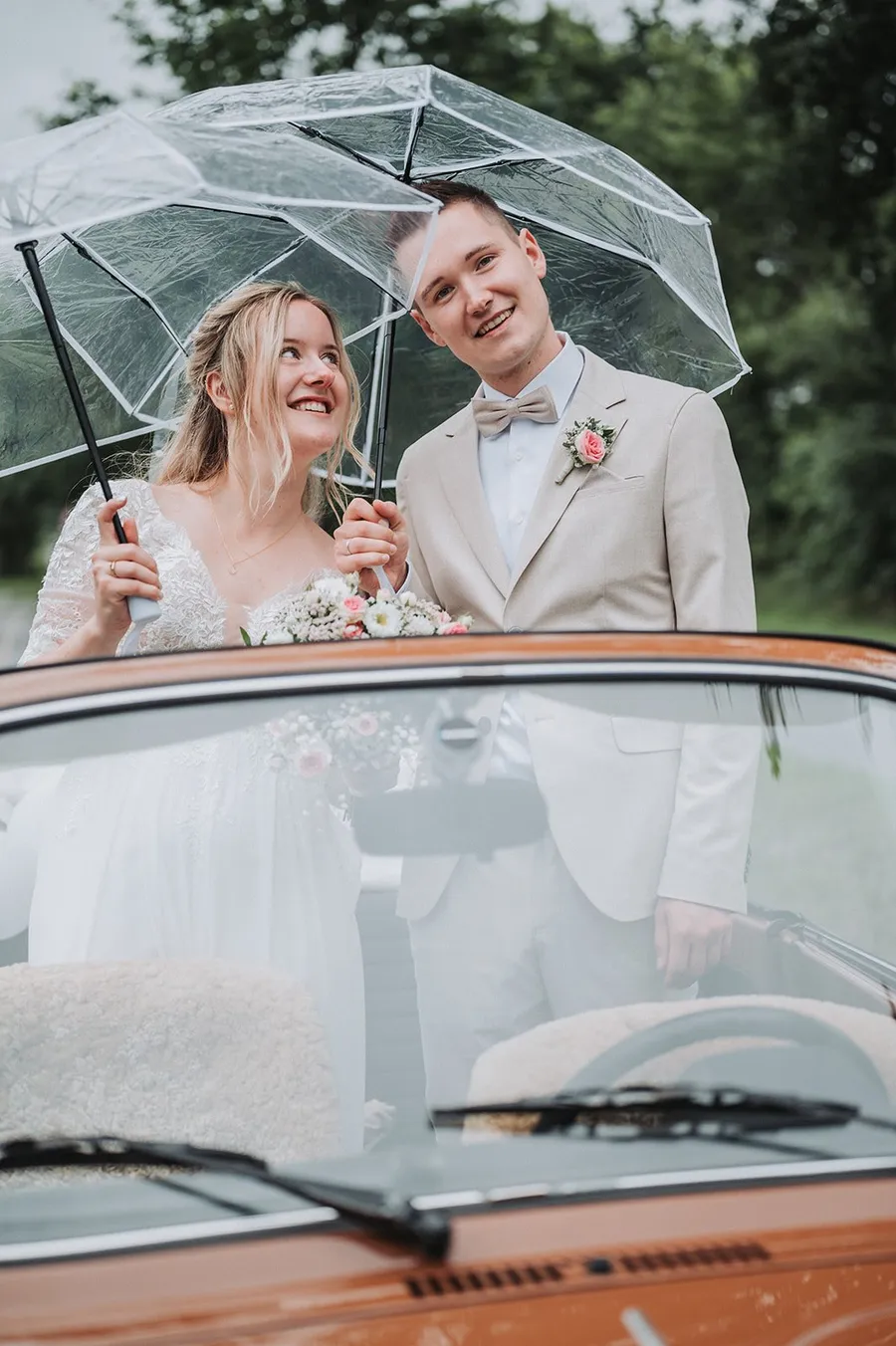 Brautpaarshooting von Lina und Johannes in der Dithmarscher Heide, Bild 31