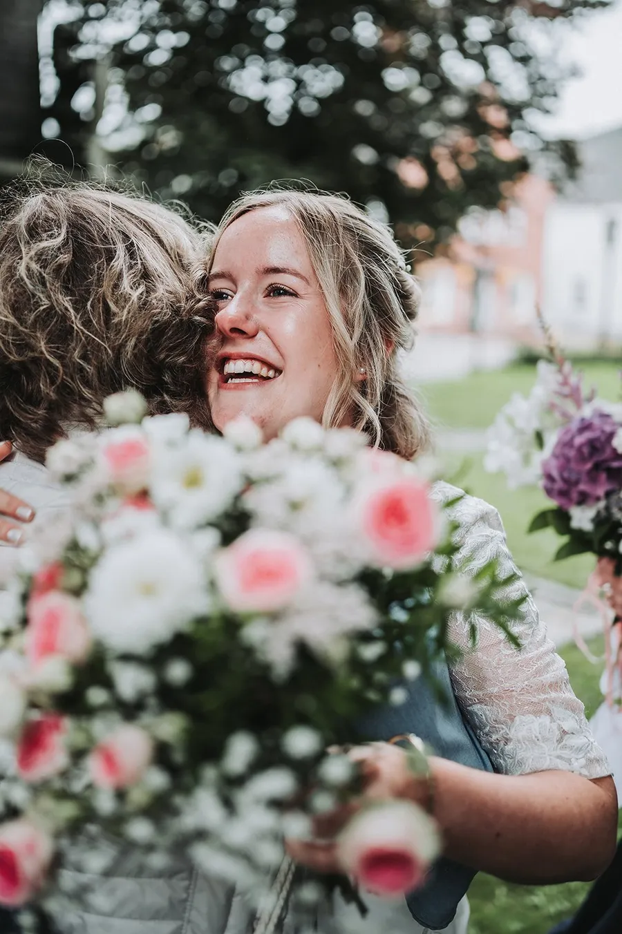 Sektempfang bei der Hochzeit von Lina und Johannes, Bild 9
