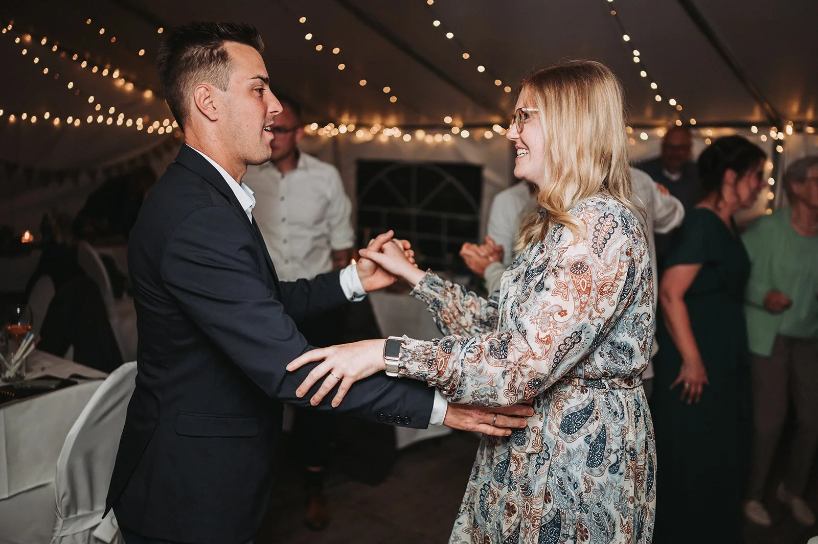 Party auf der Hochzeitsfeier von Niko und Judith in Meldorf