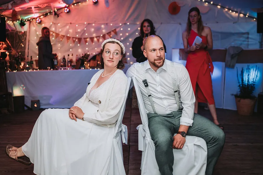 Hochzeitsspiele und Reden bei der Feier von Niko und Judith, Bild 21
